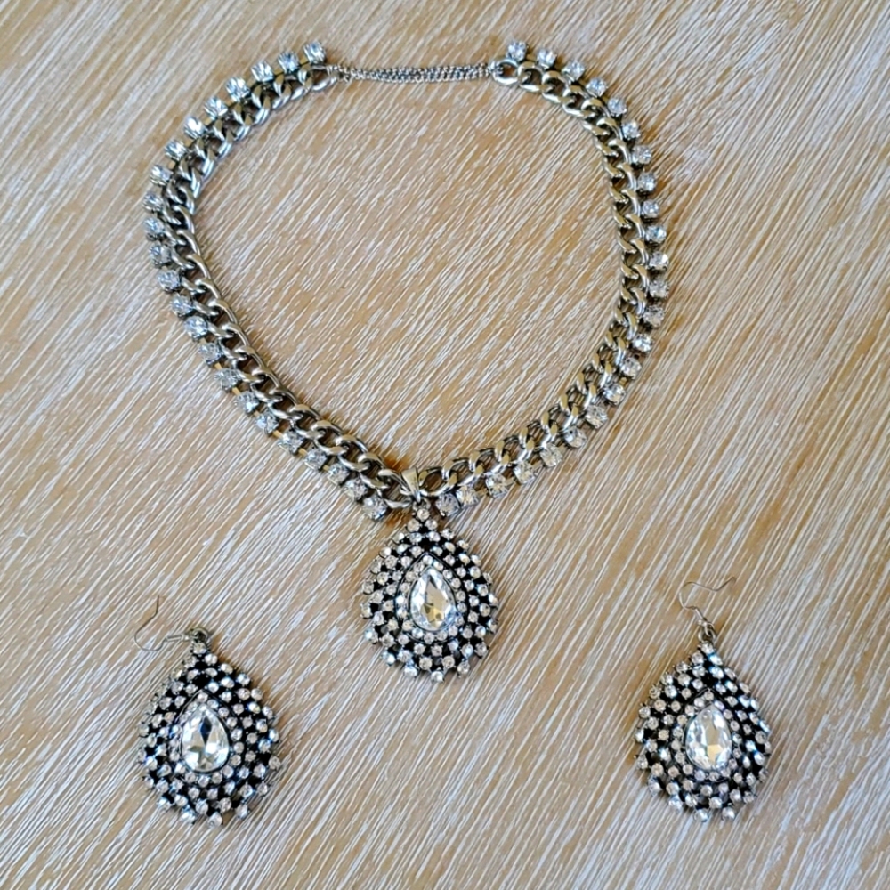 Handmade Headpiece and Matching Earrings
